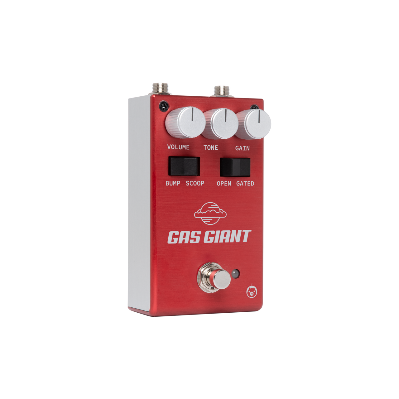 Pigtronix Gas Giant Fuzz (GAS) featuring powerful high-gain analog fuzz, rich harmonics, and thick saturated tones for heavy riffs and expressive lead work.