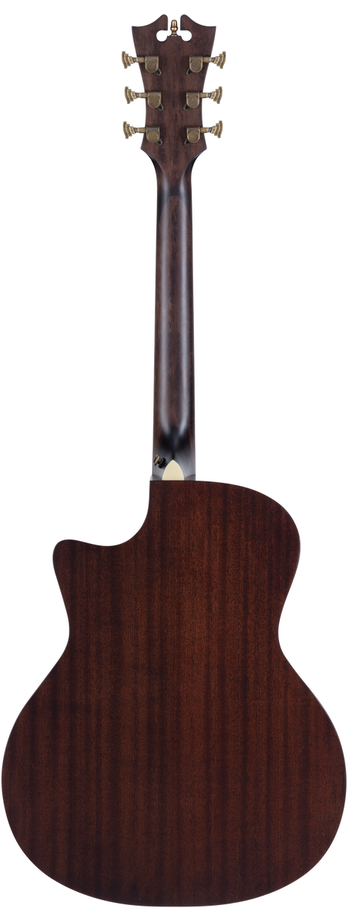 D’Angelico Gramercy Grand Auditorium CE – Natural Bundle (DAPG200NATAP) featuring a natural wood finish, grand auditorium body, cutaway design, onboard electronics, and an included hard case and guitar strap.