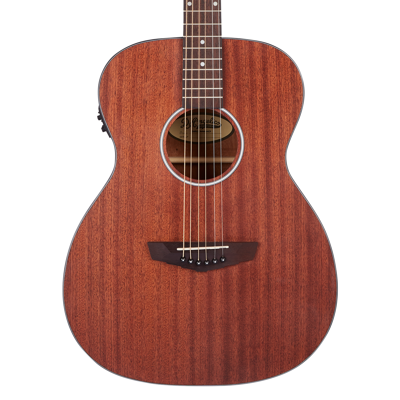 D'Angelico Tammany LS Orchestra E - Mahogany Satin (DAPLSOMMAHCP) | Musician Madness