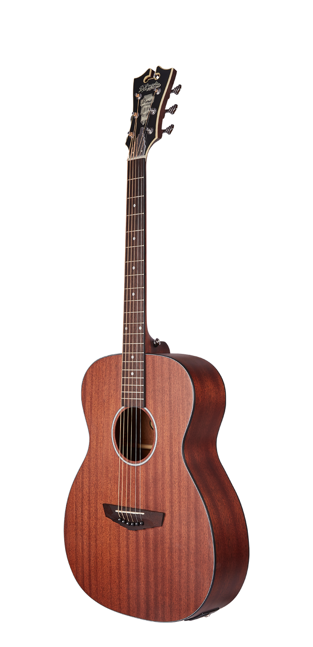D'Angelico Tammany LS Orchestra E - Mahogany Satin (DAPLSOMMAHCP) | Musician Madness