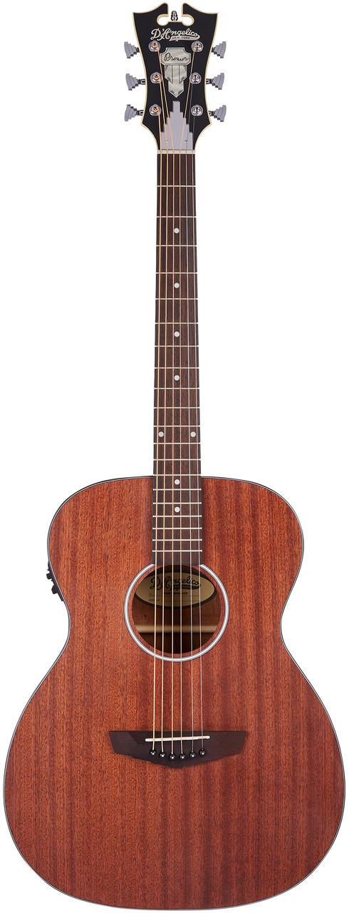 D'Angelico Tammany LS Orchestra E - Mahogany Satin (DAPLSOMMAHCP) | Musician Madness
