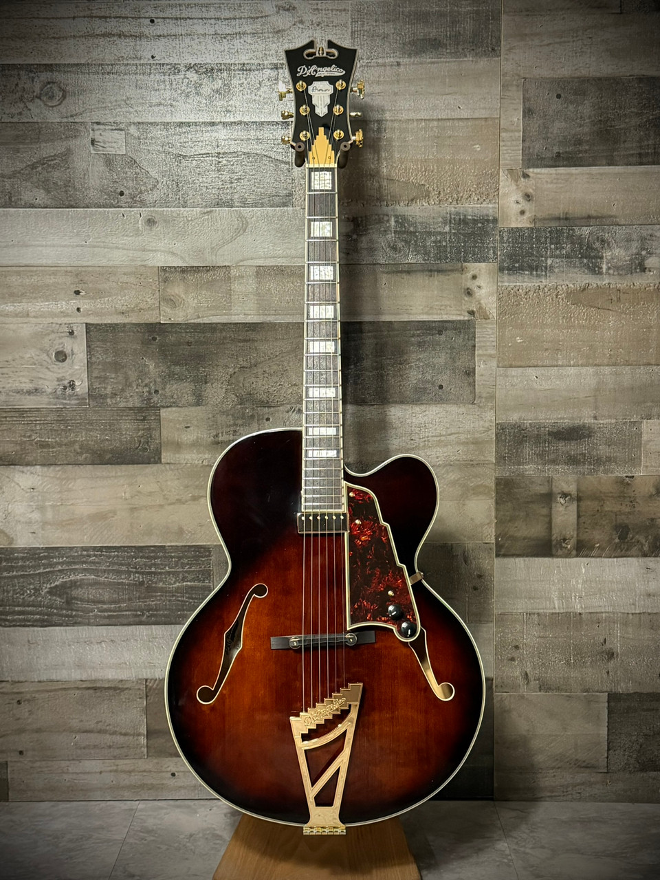 D'Angelico Premier EXL-1 Archtop - Brown Burst (DAPEXL1GBRBGT) | Musician Madness