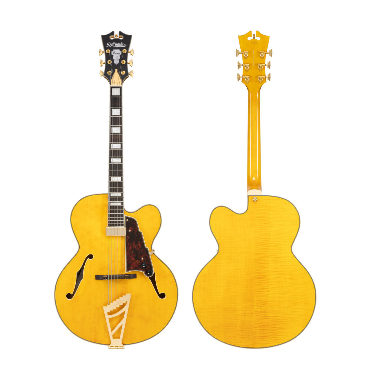 D'Angelico Excel EXL-1 Archtop - Honey Blonde (DAPEXL1GHNBGT) | Musician Madness