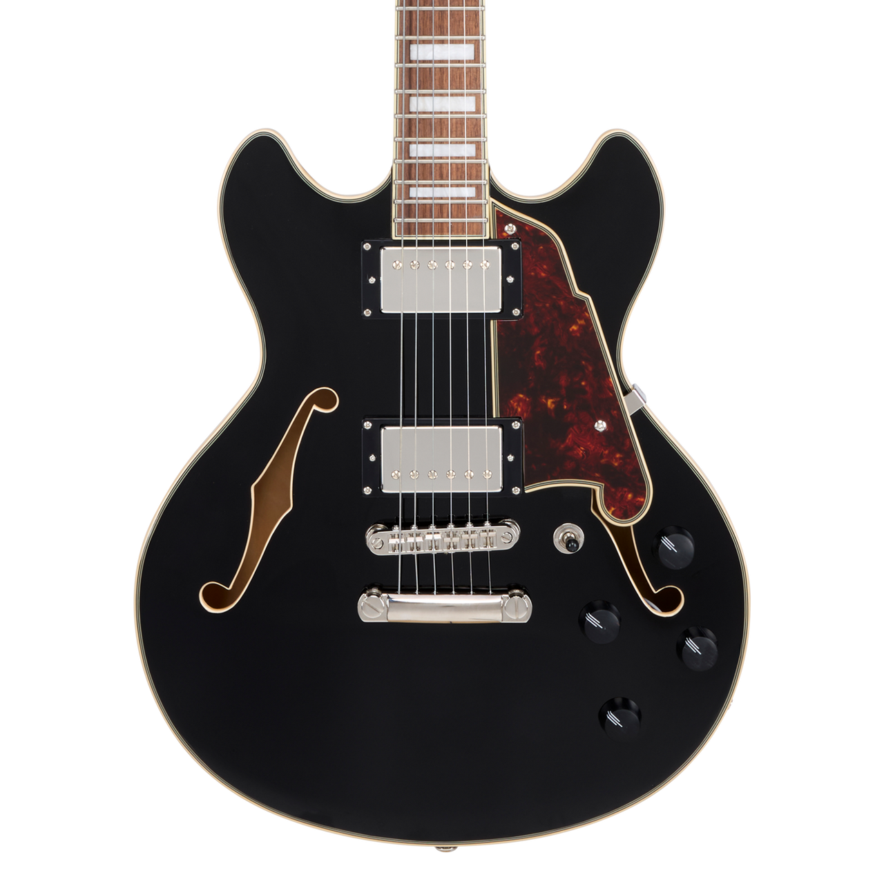 D'Angelico Premier Mini DC - Black (DAPMDCSBKNS) | Musician Madness