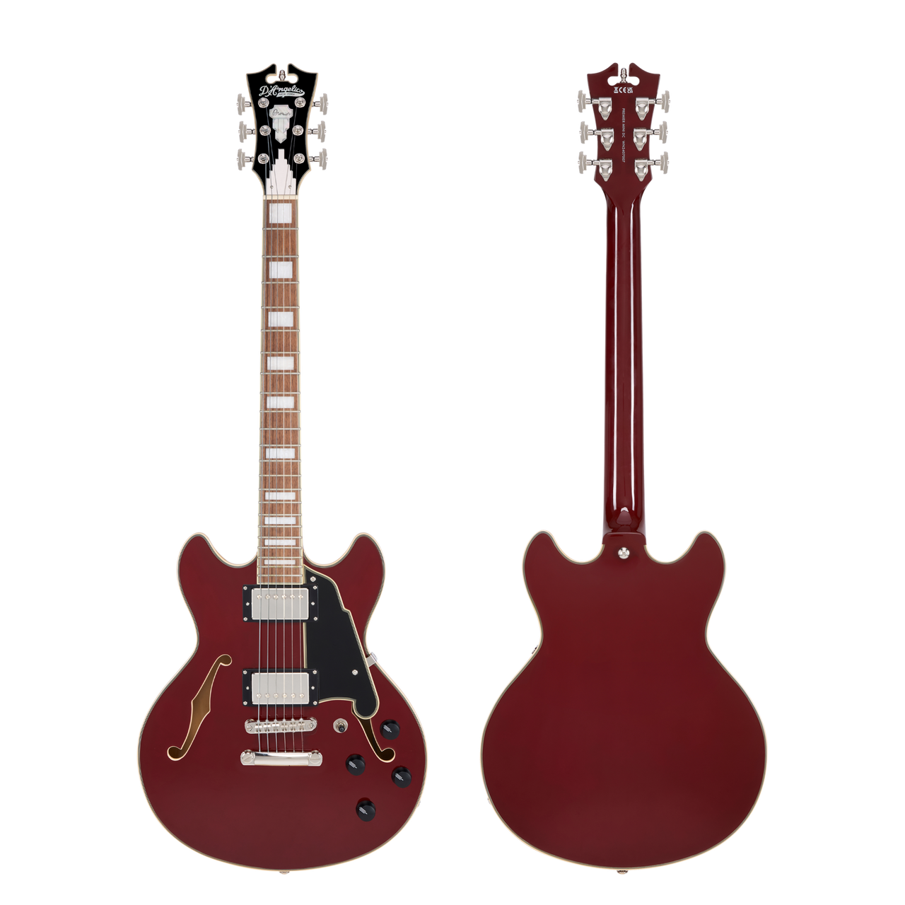 D'Angelico Premier Mini DC - Burnt Red (DAPMDCBRDNS) | Musician Madness