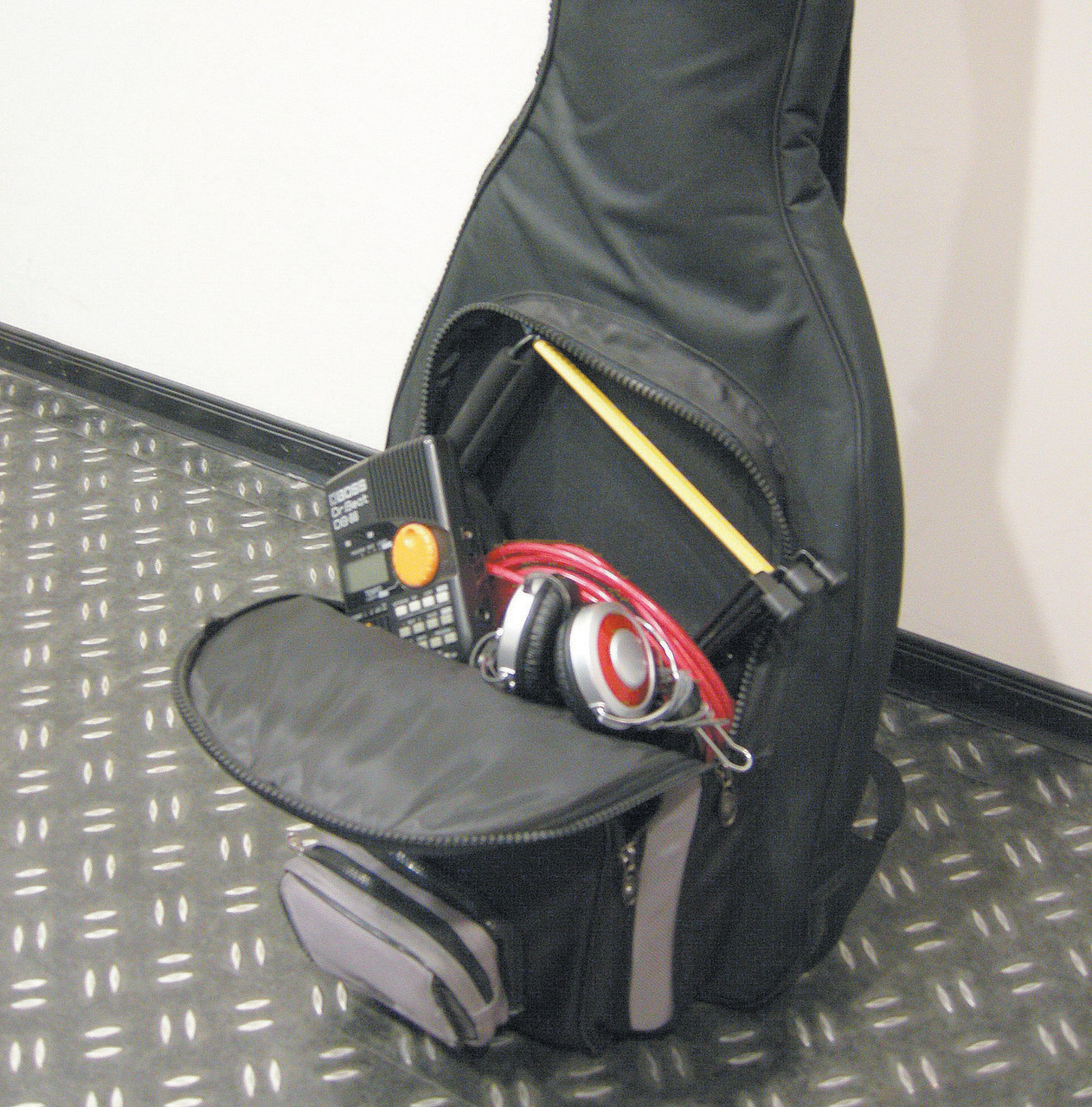 Hercules GS301B TravLite Acoustic Guitar Stand featuring a foldable lightweight design, padded contact points, and stable support ideal for acoustic guitars and travel use.