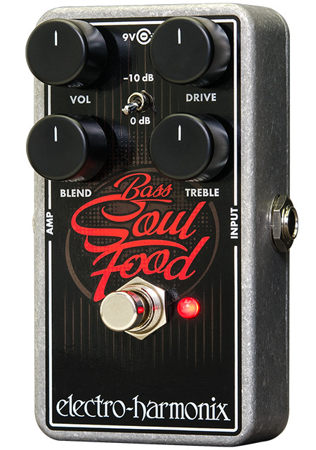 Electro-Harmonix Bass Soul Food Overdrive (BASSSOULFOOD) | Musician Madness