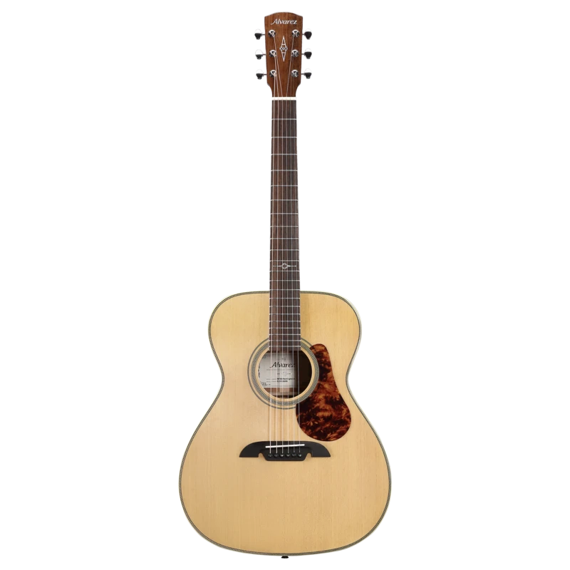Alvarez Masterworks MF60 Herringbone Folk/OM Acoustic Guitar (MF60_Herringbone) | Musician Madness