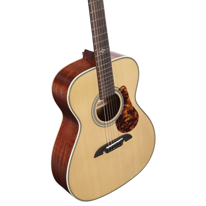 Alvarez Masterworks MF60 Herringbone Folk/OM Acoustic Guitar (MF60_Herringbone) | Musician Madness