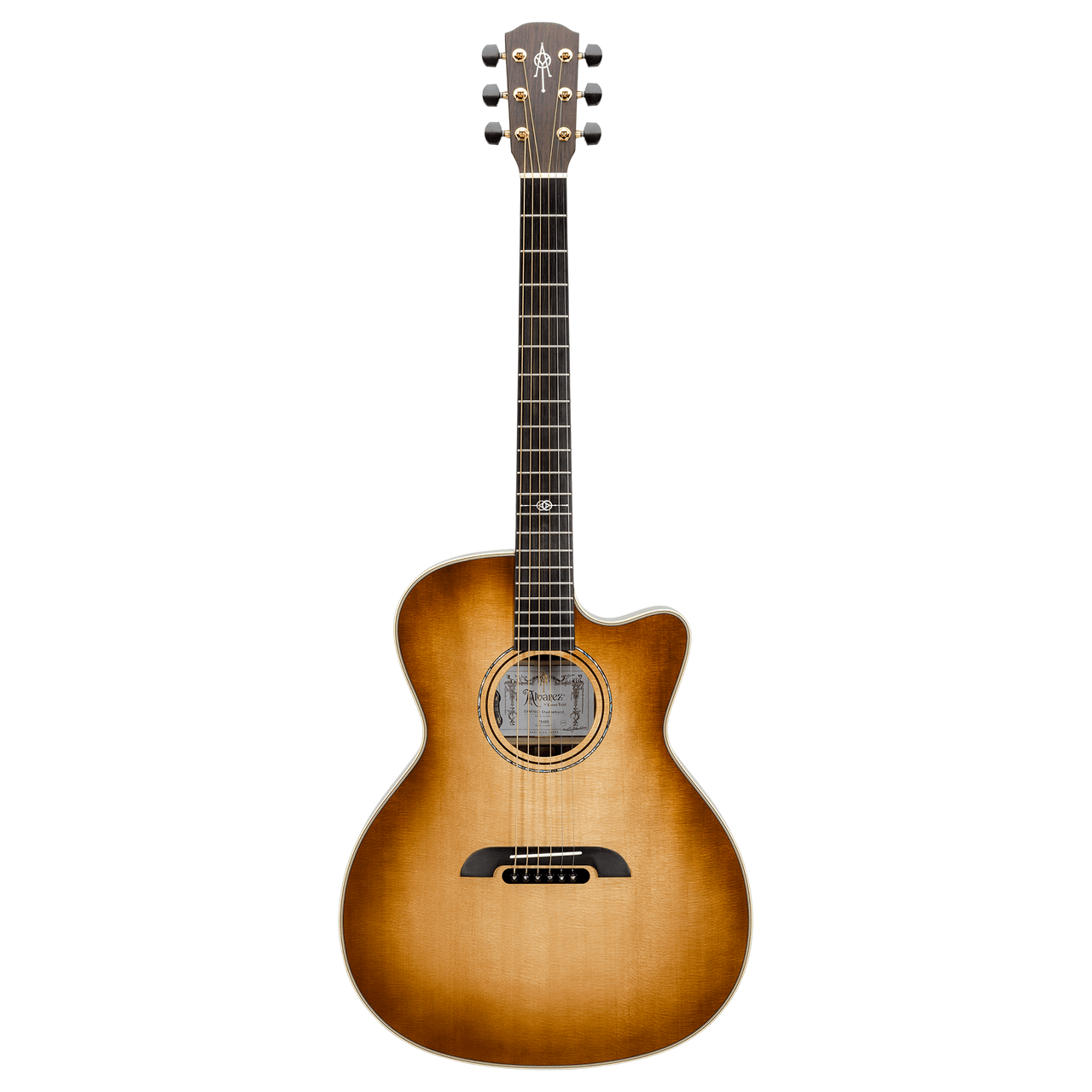 Alvarez Yairi Masterworks GYM70CE Shadowburst Grand Auditorium Acoustic-Electric (GYM70CE_Shadowburst) | Musician Madness