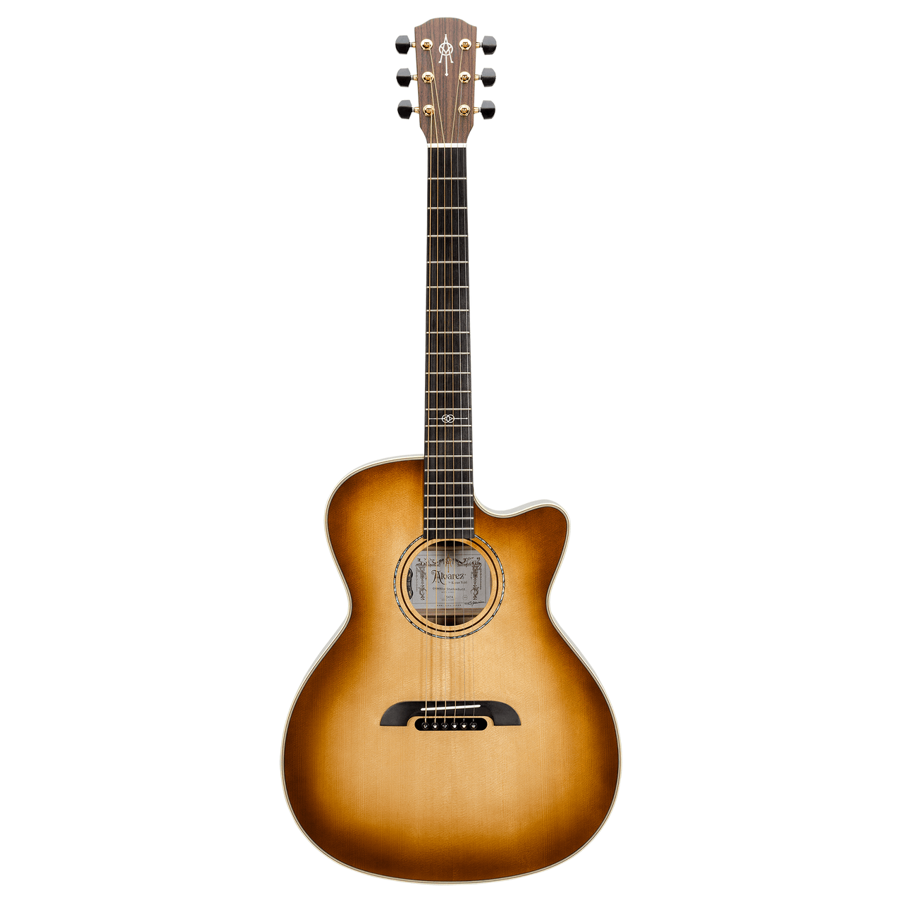 Alvarez Yairi Masterworks GYM80CE Shadowburst Grand Auditorium Acoustic-Electric (GYM80CE_Shadowburst) | Musician Madness