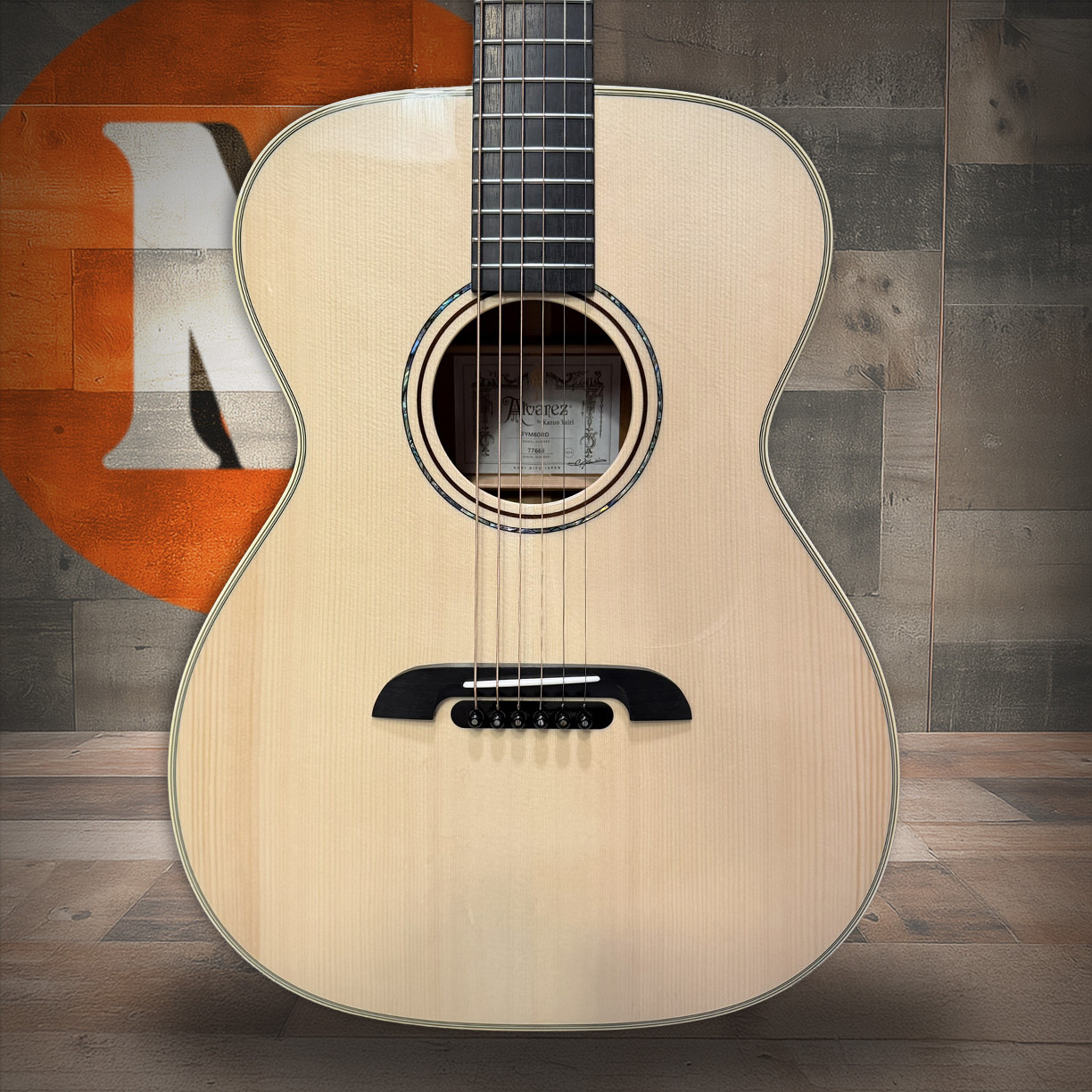 Alvarez Yairi Masterworks FYM60HD Honduran OM Acoustic Guitar (FYM60HD)