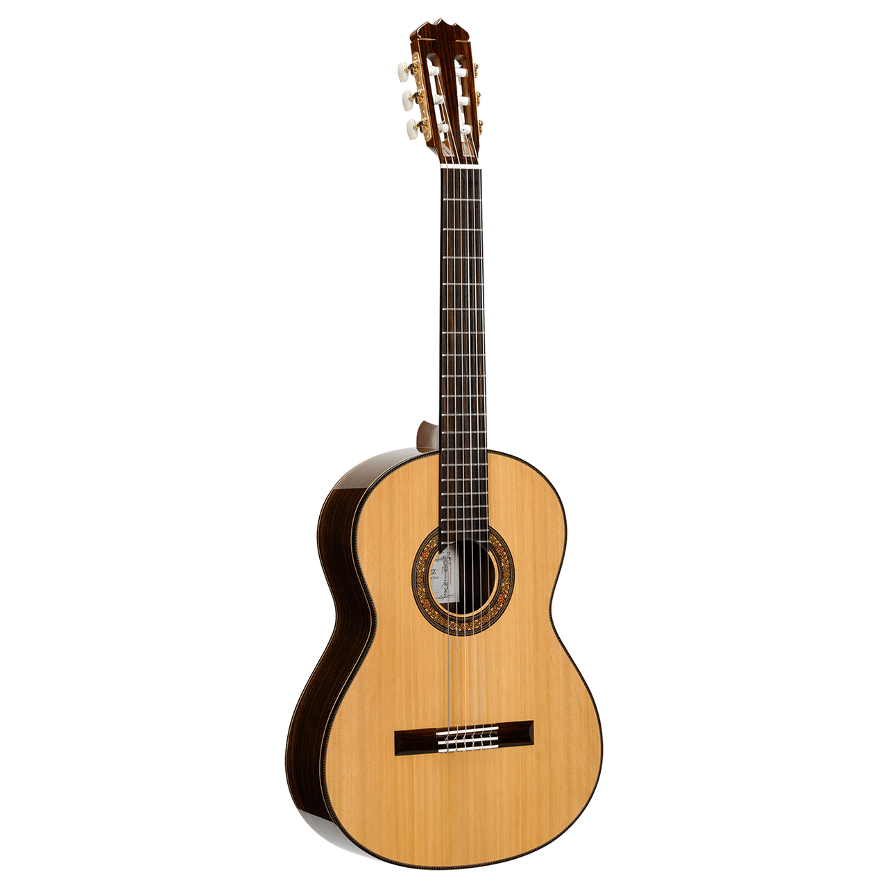 The Alvarez Yairi Masterworks CYM75 Concert Classical Guitar (CYM75) is handcrafted in Japan with all-solid tonewoods, offering rich warmth, articulate response, and dynamic sensitivity. Its concert-sized body enhances projection and tonal balance, while the traditional nylon-string design provides expressive clarity for classical, Latin, and fingerstyle repertoire. Built with Yairiâ€™s renowned craftsmanship for exceptional playability and long-term stability.