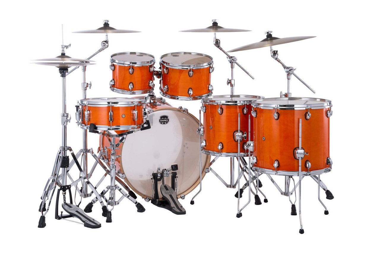 Mapex Mars Maple Studioease Shell Pack - Glossy Amber (MM628SFUOG) | Musician Madness
