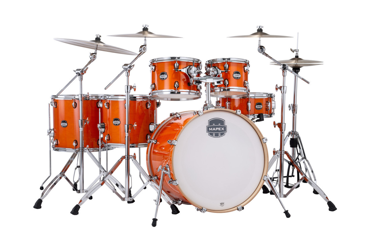 Mapex Mars Maple Studioease Shell Pack - Glossy Amber (MM628SFUOG) | Musician Madness