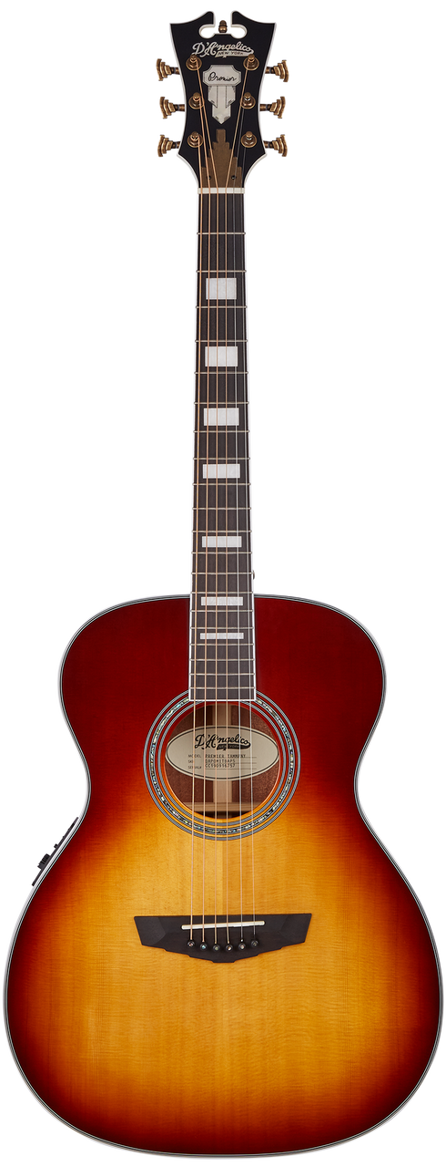The Tammany Orchestra E Acoustic Guitar (DAPOMITBAPS) features an Orchestra-size body designed for balanced tone and comfortable playability. Its Iced Tea Burst finish adds eye-catching vintage style, while the smooth neck and warm acoustic response make it ideal for students, hobbyists, and players looking for an easy-to-play, great-sounding instrument.