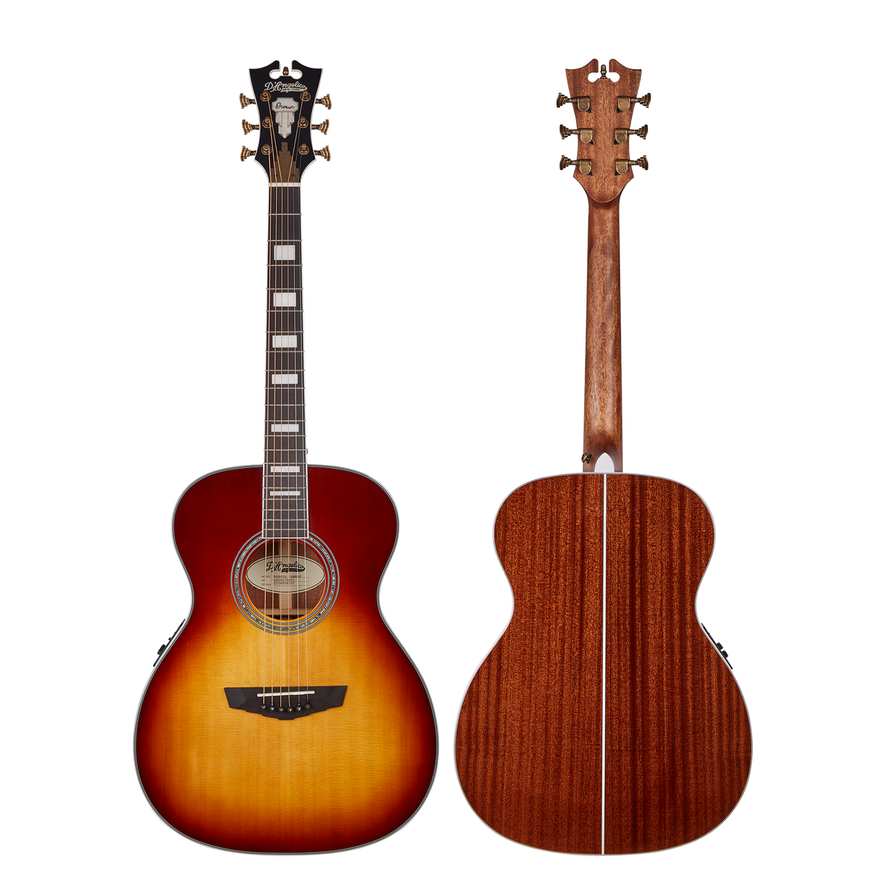 The Tammany Orchestra E Acoustic Guitar (DAPOMITBAPS) features an Orchestra-size body designed for balanced tone and comfortable playability. Its Iced Tea Burst finish adds eye-catching vintage style, while the smooth neck and warm acoustic response make it ideal for students, hobbyists, and players looking for an easy-to-play, great-sounding instrument.