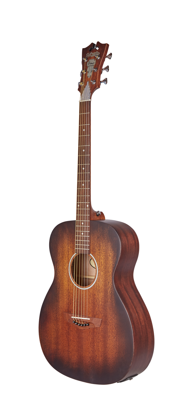 The Dâ€™Angelico Tammany LS Orchestra E (DAPLSOMAGDCP) features an Aged Mahogany finish that highlights the warm, woody character of its tone. The LS Orchestra body offers balanced projection and comfortable playability, while the slim-profile neck makes it easy for players of all levels. Ideal for songwriting, practice, and intimate performances, this model blends organic tone with classic Dâ€™Angelico style.