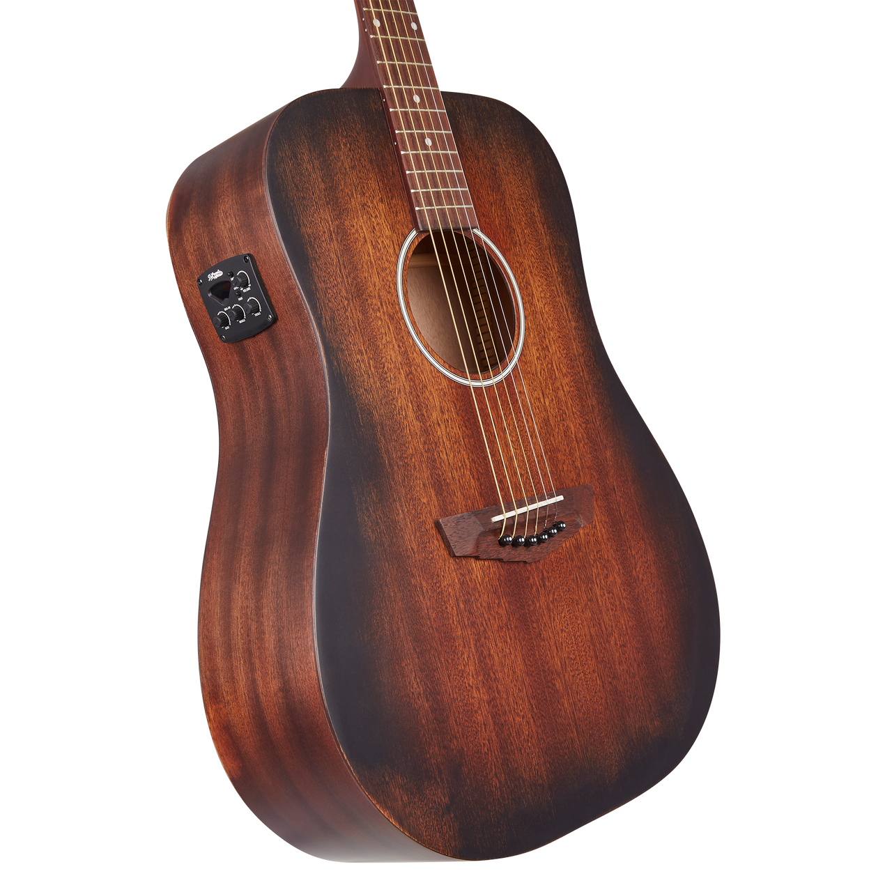 D'Angelico Lexington LS Dreadnought E - Aged Mahogany (DAPLSD300AGDCP) | Musician Madness
