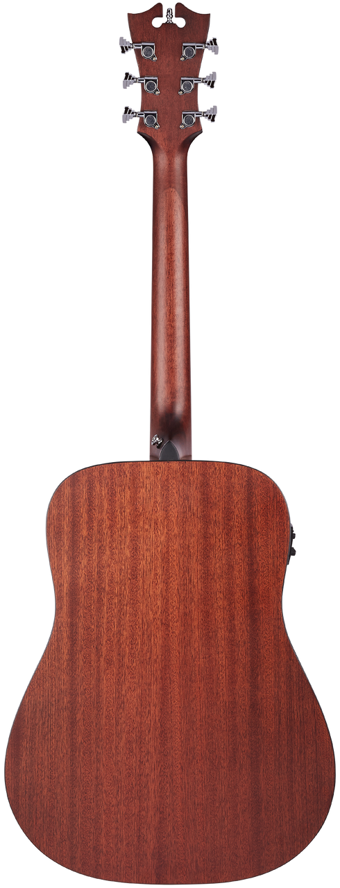 The Dâ€™Angelico Lexington LS Dreadnought E (DAPLSD300MAHCP) offers classic dreadnought power with the warmth of a mahogany body and a smooth satin finish. Its LS design provides comfortable playability, while onboard electronics ensure clean, natural tone when amplified. Ideal for strummers, singer-songwriters, and players wanting a reliable, great-sounding everyday acoustic.