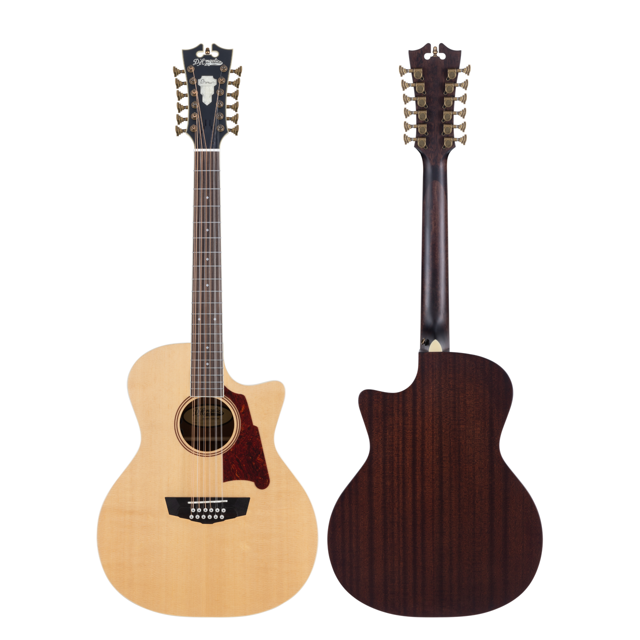 The Dâ€™Angelico Fulton Grand Auditorium 12-String CE (DAPG212NATAP) features a full, shimmering 12-string voice with a comfortable Grand Auditorium body shape. The Natural finish highlights its classic acoustic look, while the cutaway provides easy access to upper frets. High-quality electronics deliver clear, balanced amplified toneâ€”making this guitar ideal for live performances, studio work, and players seeking rich, chorus-like acoustic texture.