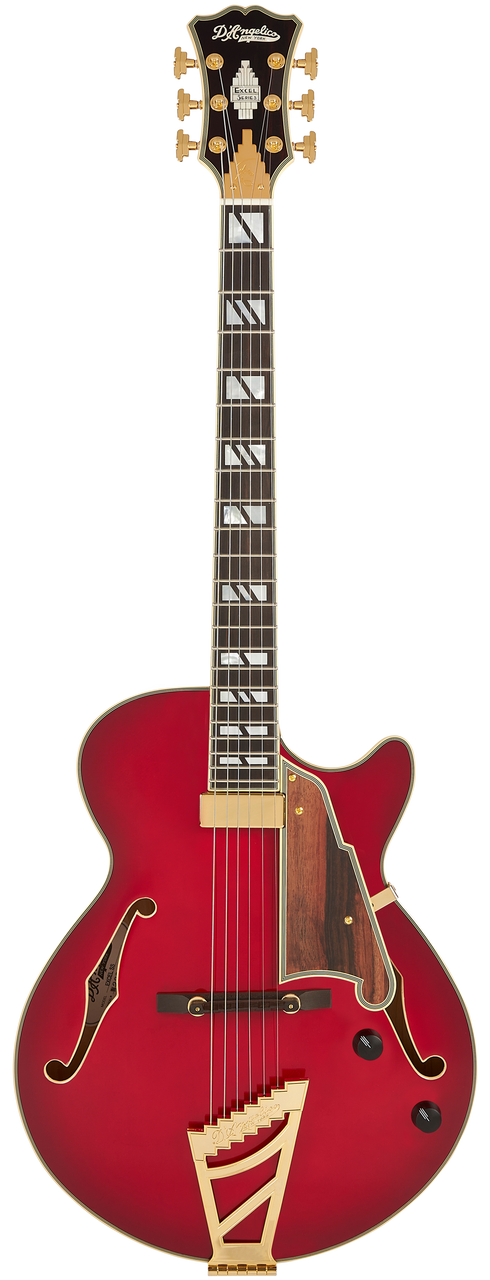 D'Angelico Excel SS Thinline Hollow Body – Dark Cherry Burst
