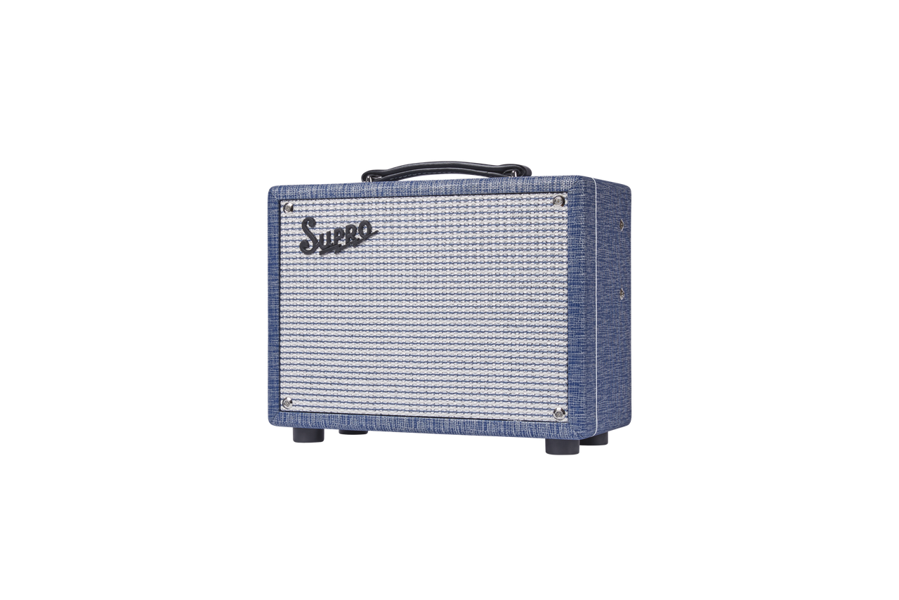 Supro 64 Reverb 5-Watt 1x8 Combo Amp - Blue Rhino (1605RJ) | Musician Madness