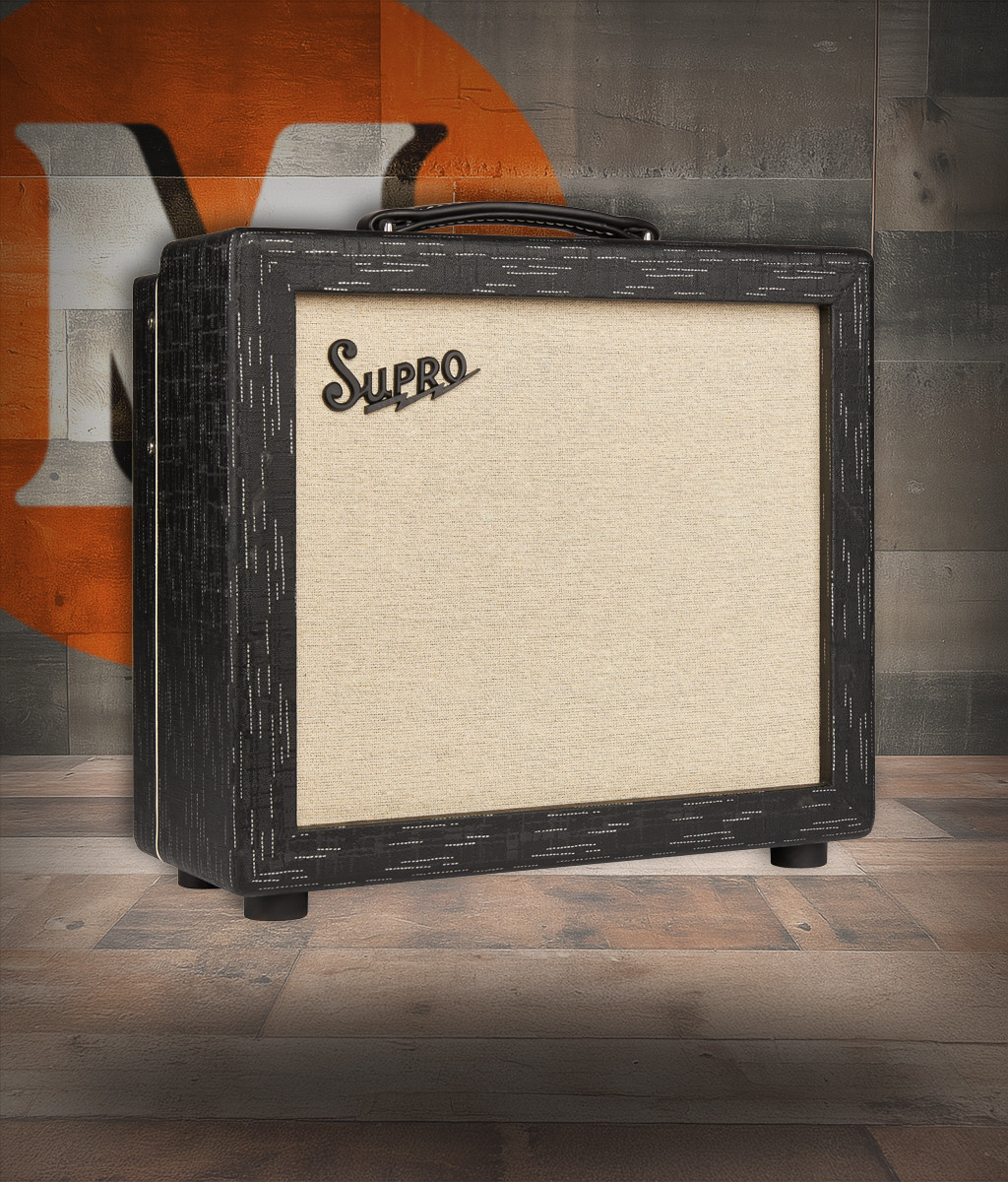 Supro Amulet 110 - 1W/5W/15W 1x10 Combo Amp (1612RT)|Musician Madness