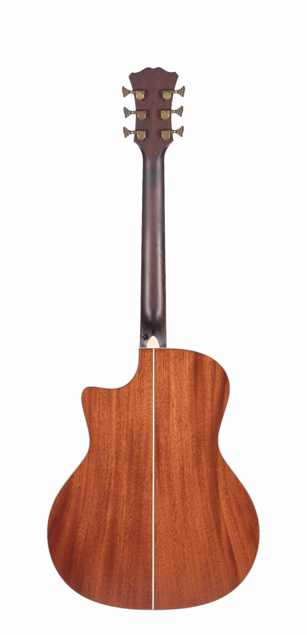 D'Angelico Excel Gramercy w/ Gig Bag - Natural Mahogany (DAEG200NMHAP) | Musician Madness
