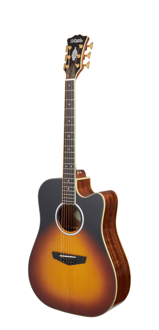 D'Angelico Bowery Dreadnought CE - Vintage Sunset w/ Gig Bag (DAED500VSNGP2) | Musician Madness