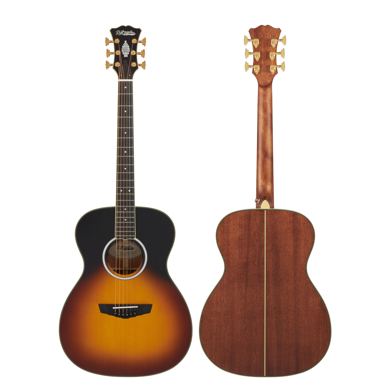 D'Angelico Tammany Orchestra E - Vintage Sunset w/ Gig Bag (DAEOMVSNGP2) | Musician Madness
