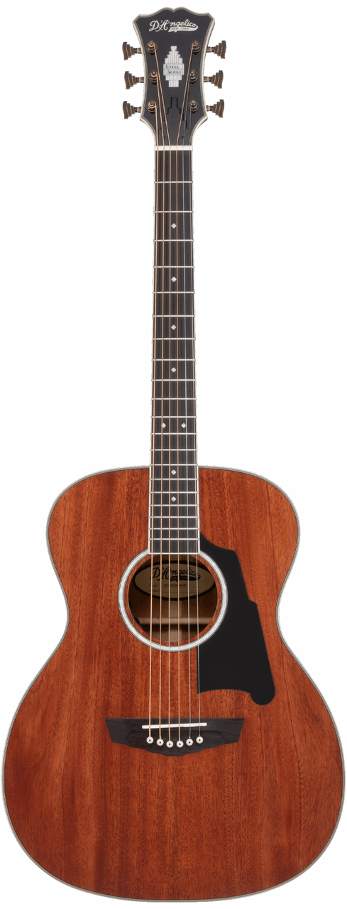 D'Angelico Excel Tammany - Natural Mahogany w/ Gig Bag (DAEOMNMHAP) | Musician Madness