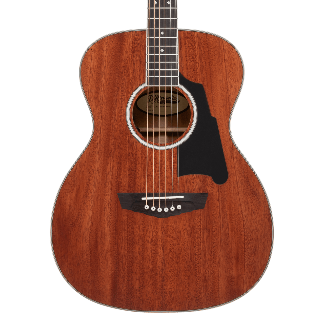D'Angelico Excel Tammany - Natural Mahogany w/ Gig Bag (DAEOMNMHAP) | Musician Madness