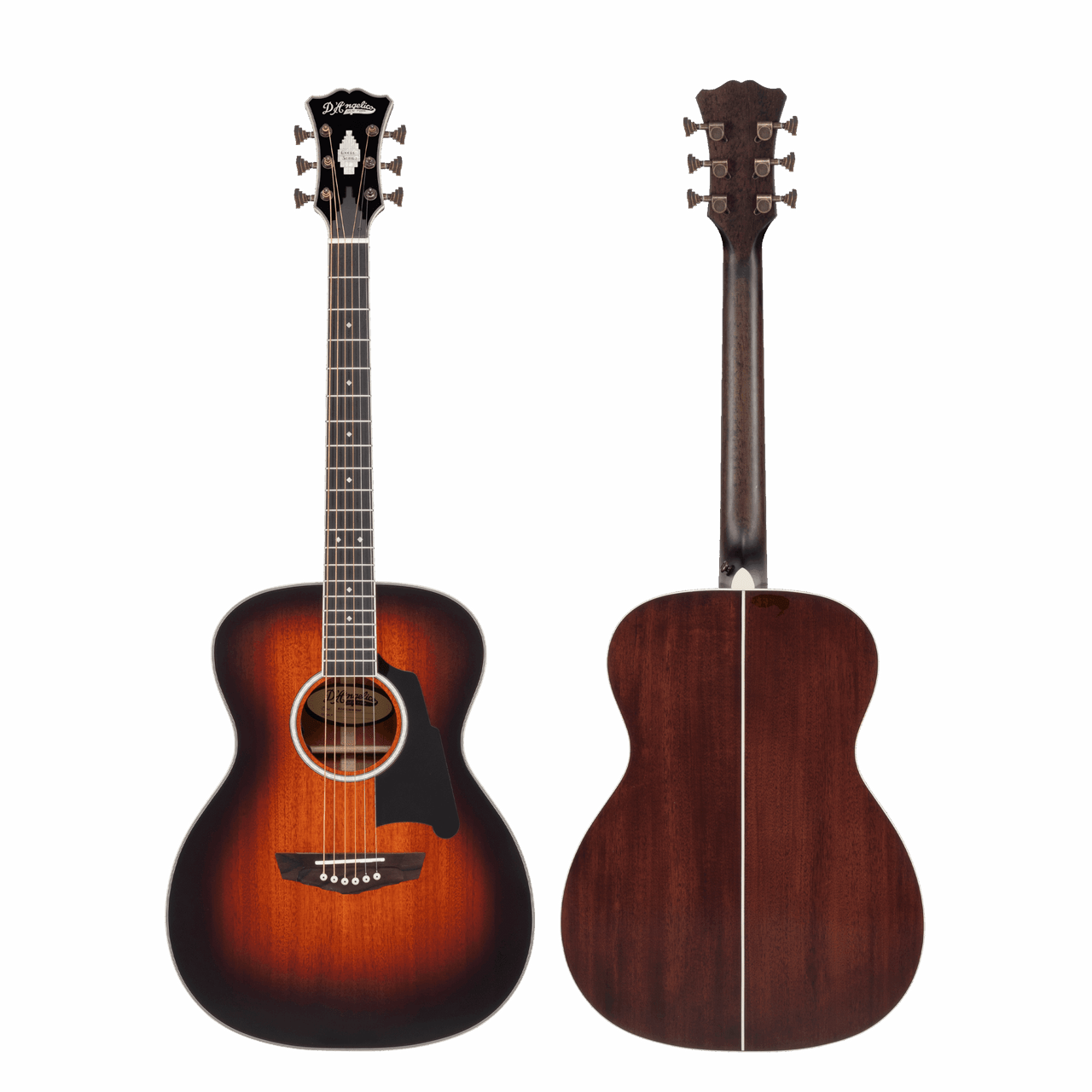 D'Angelico Excel Tammany - Mahogany Burst w/ Gig Bag (DAEOMMHBAP) | Musician Madness
