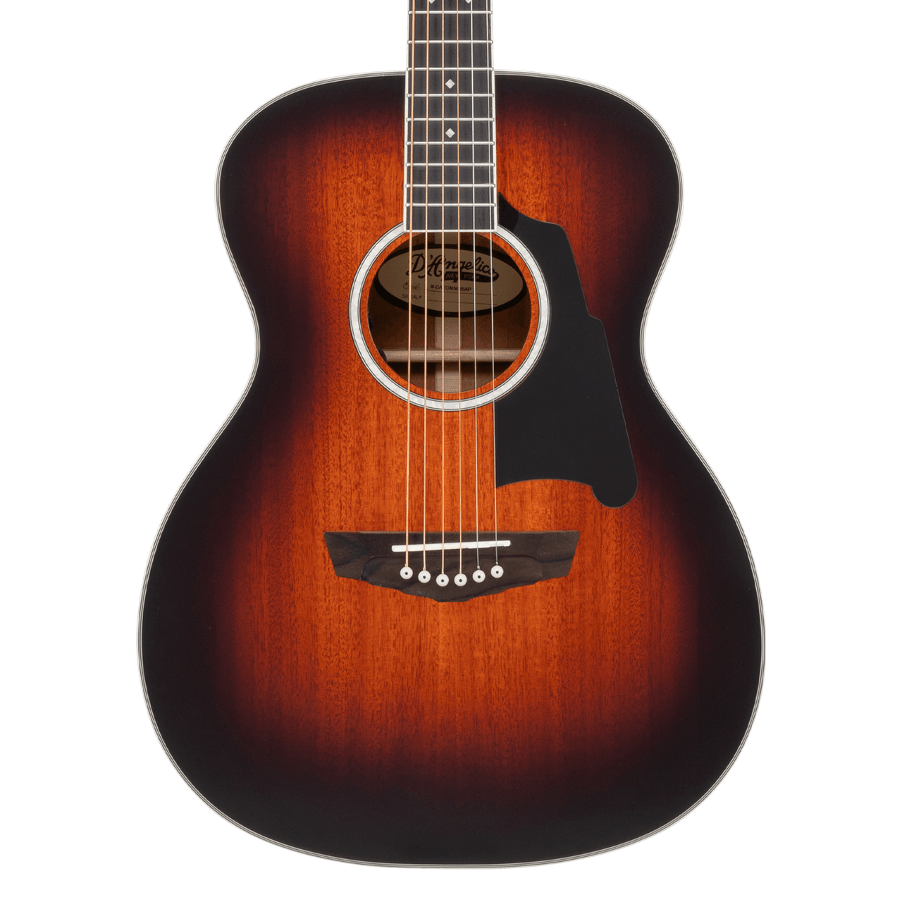 D'Angelico Excel Tammany - Mahogany Burst w/ Gig Bag (DAEOMMHBAP) | Musician Madness
