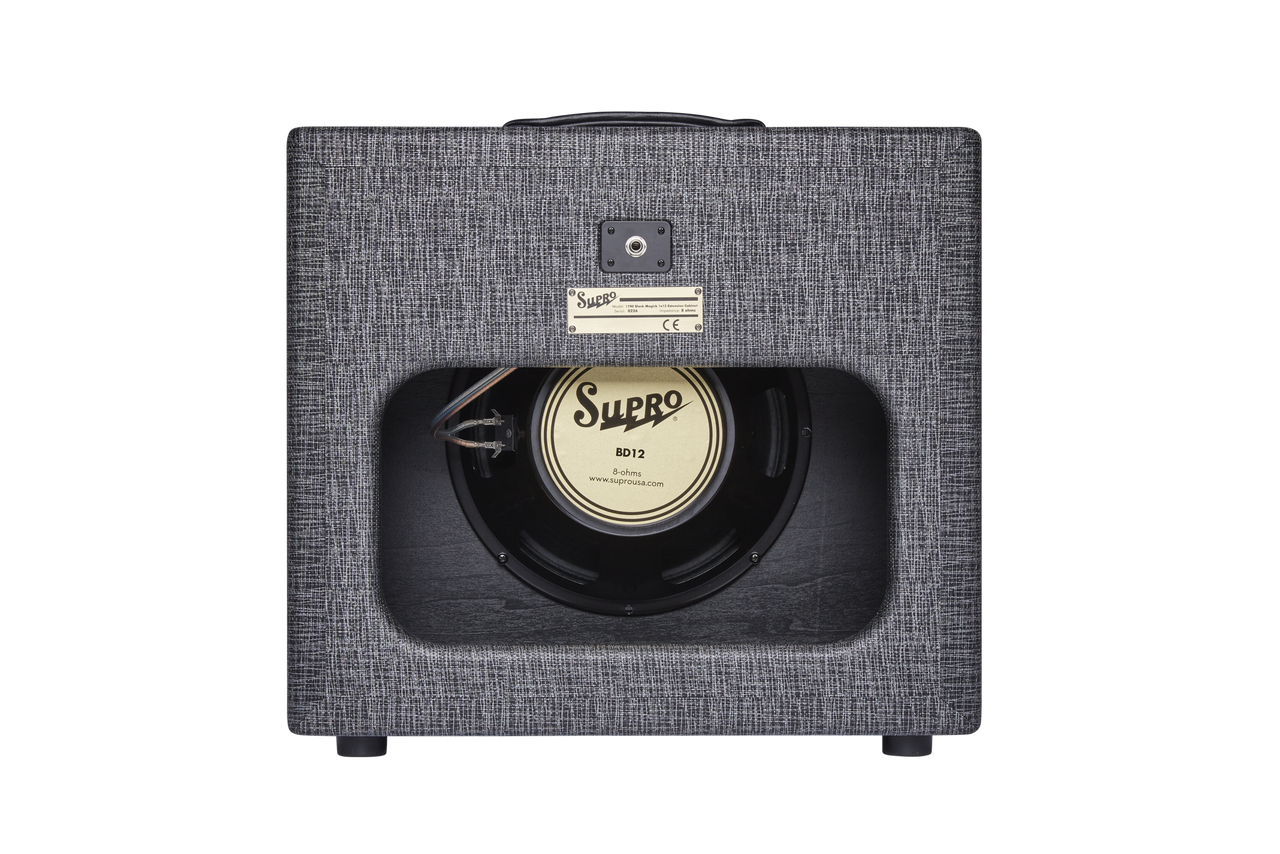 Supro Black Magick 1x12 Cabinet - Black Rhino (1790) | Musician Madness