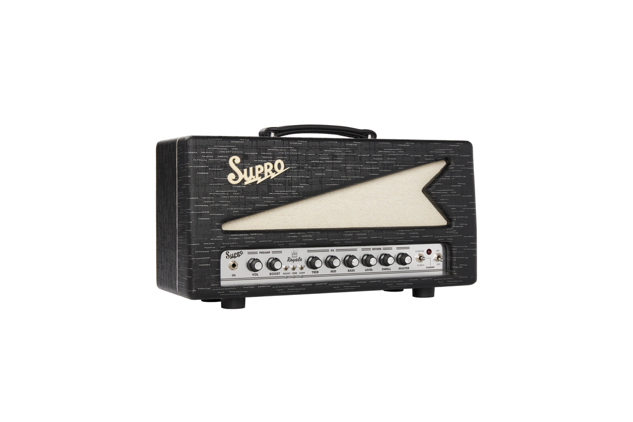 Supro Royale Head - Black Scandia (1932RH) | Musician Madness