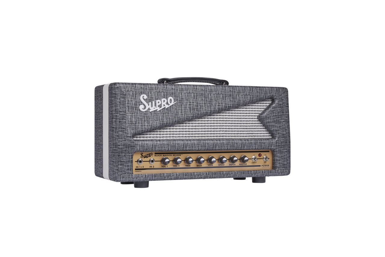 Supro Black Magick Reverb Head - Black Rhino (1696RTH) | Musician Madness
