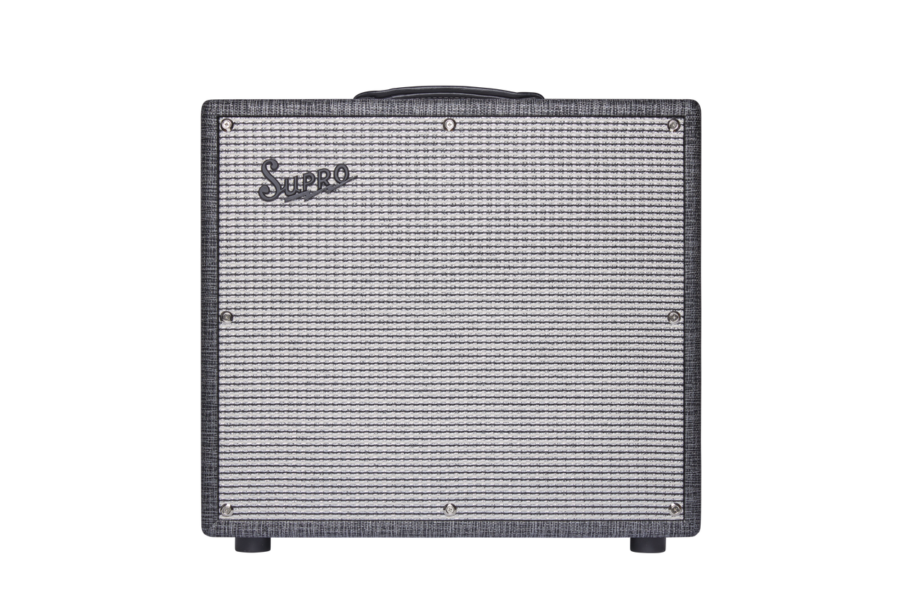 Supro Black Magick Reverb - 25W 1x12 Combo - Black Rhino (1696RT) | Musician Madness