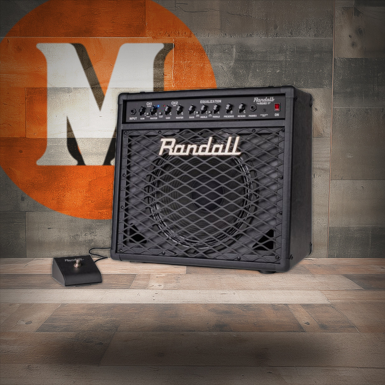 Randall RG80 2-Channel 80W Solid State Guitar Combo Amplifier (RG80-U) | Musician Madness