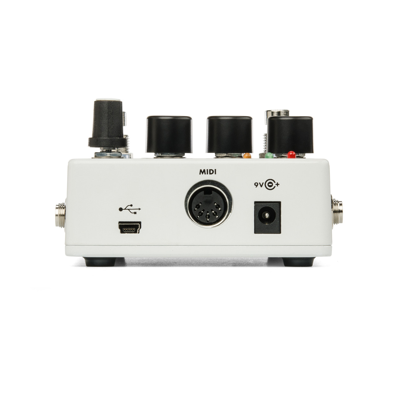 Electro-Harmonix 1440 Stereo Looper pedal featuring 24 minutes of stereo recording time, 20 loop banks, reverse and octave functions, USB import/export, and MIDI synchronization for advanced looping performance.