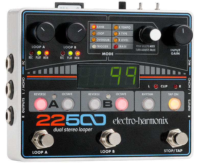 Electro-Harmonix 22500 Dual Stereo Looper Pedal (22500) | Musician Madness