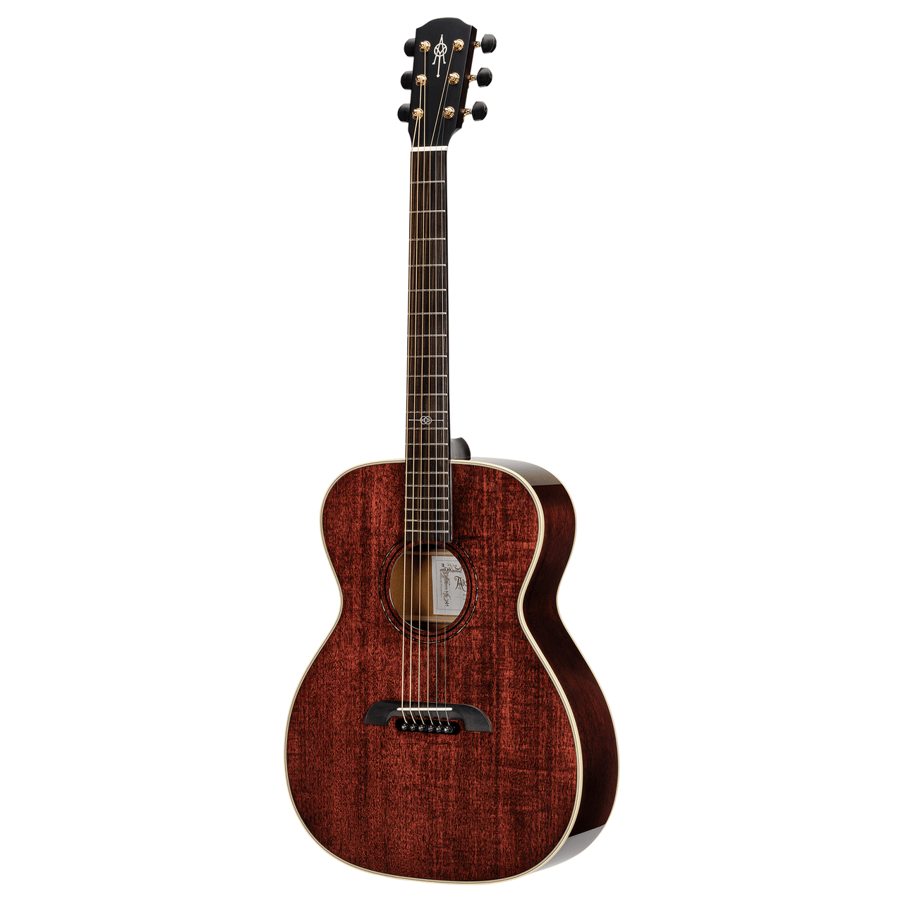 Alvarez Yairi Masterworks FYM66HD acoustic guitar featuring all-solid Honduran mahogany construction, traditional OM body shape, hand-carved Yairi craftsmanship, and warm, resonant tonal character.