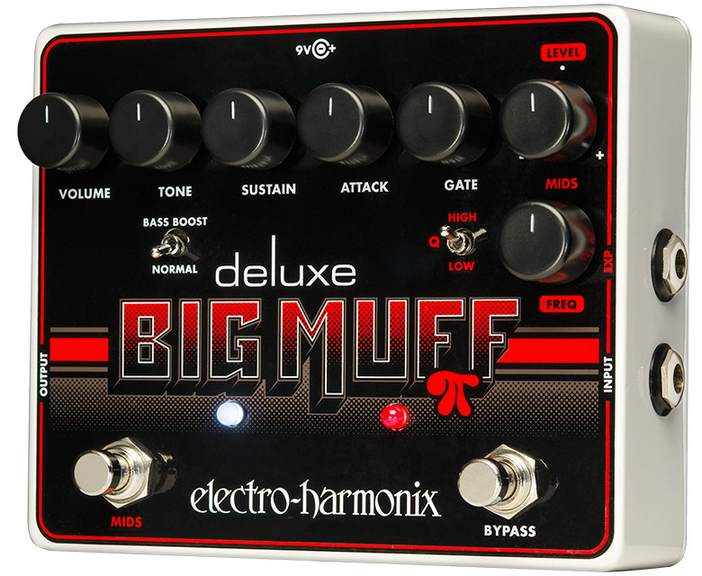 Electro-Harmonix Deluxe Big Muff Pi Fuzz & Sustainer Pedal (DLXBM