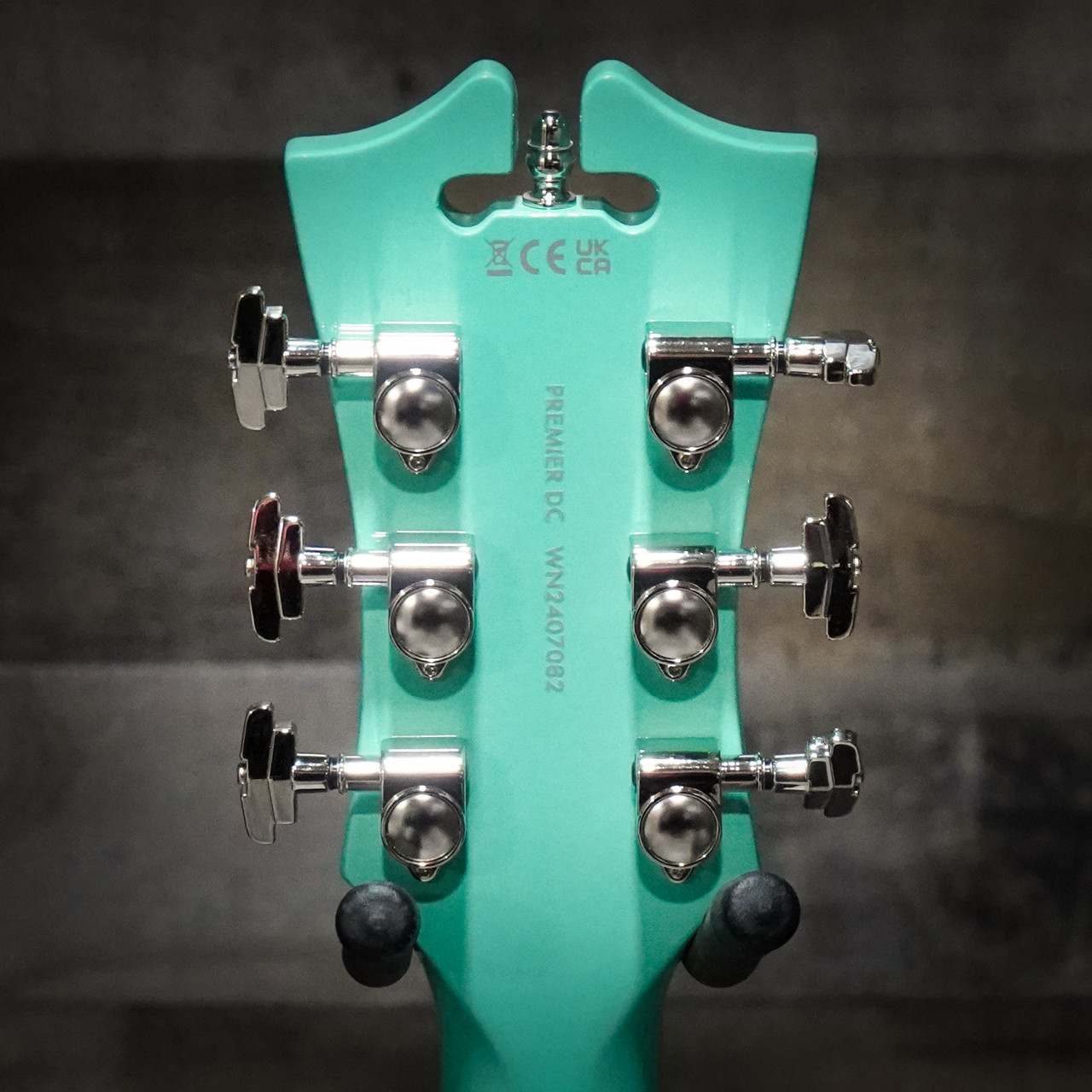 D'Angelico Premier DC Semi-Hollow Electric Guitar - Surf Green