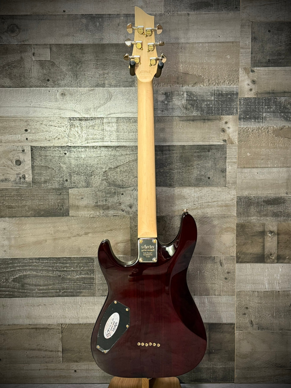 Schecter Omen Extreme-6 Electric Guitar - Gloss Natural (2033) | Musician Madness