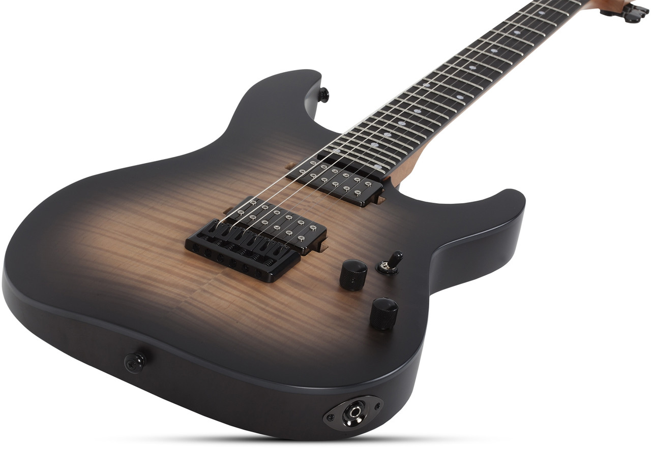 Shop the Schecter C-1 Standard Plus Electric Guitar in Ember Burst (3938) at Musician Madness. Stunning finish, smooth playability, fast shipping.