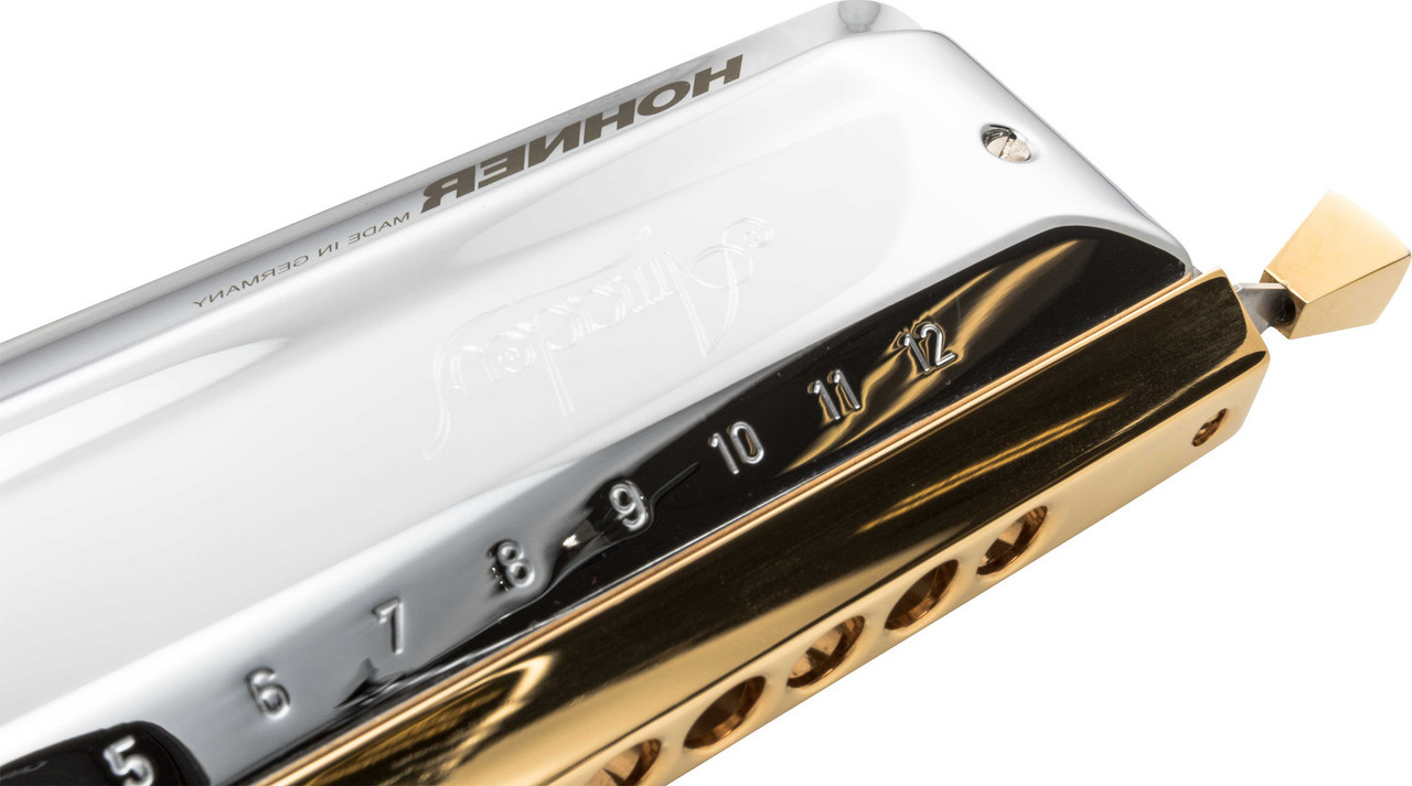 Hohner Amadeus Chromatic Harmonica - Key of C (7544-C) | Musician Madness