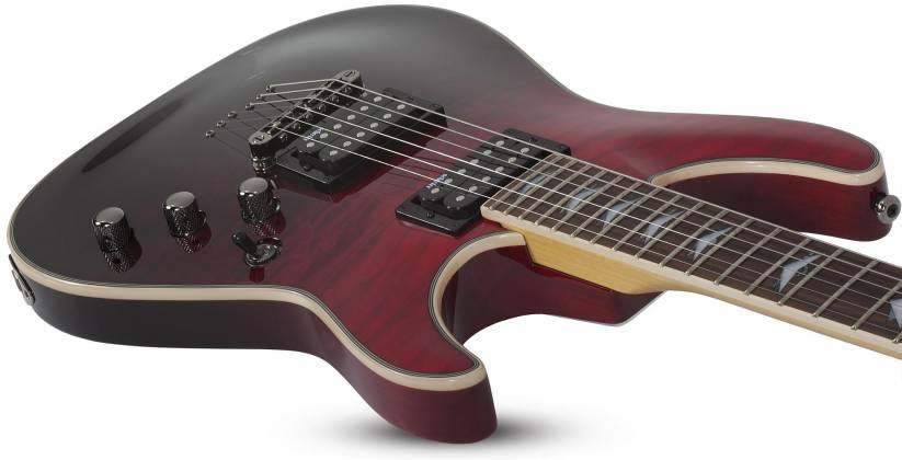 Schecter Omen Extreme-6 Electric Guitar - Blood Burst (2034) | Musician Madness
