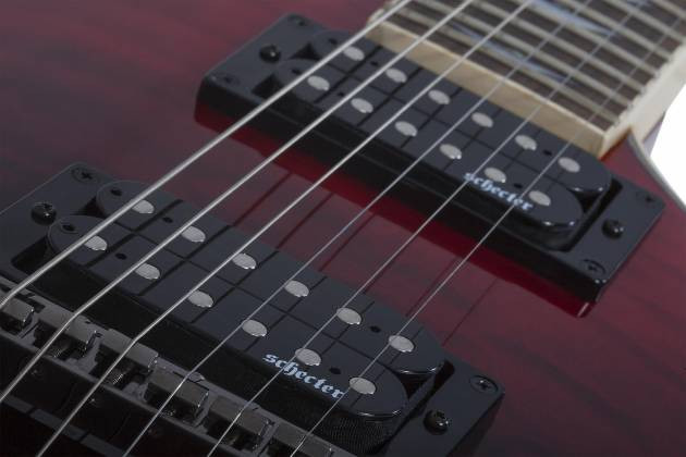 Schecter Omen Extreme-6 Electric Guitar - Blood Burst (2034) | Musician Madness